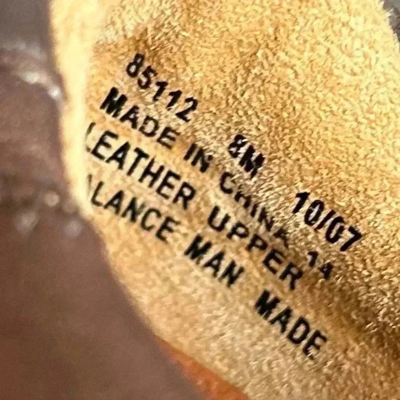 Clarks Unstructured Brown Bronze Leather Casual Slip On Shoes Loafer Women 8 - Picture 14 of 14